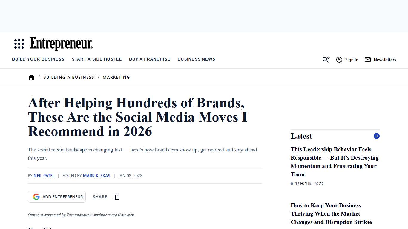 The Social Media Trends That Will Define 2026